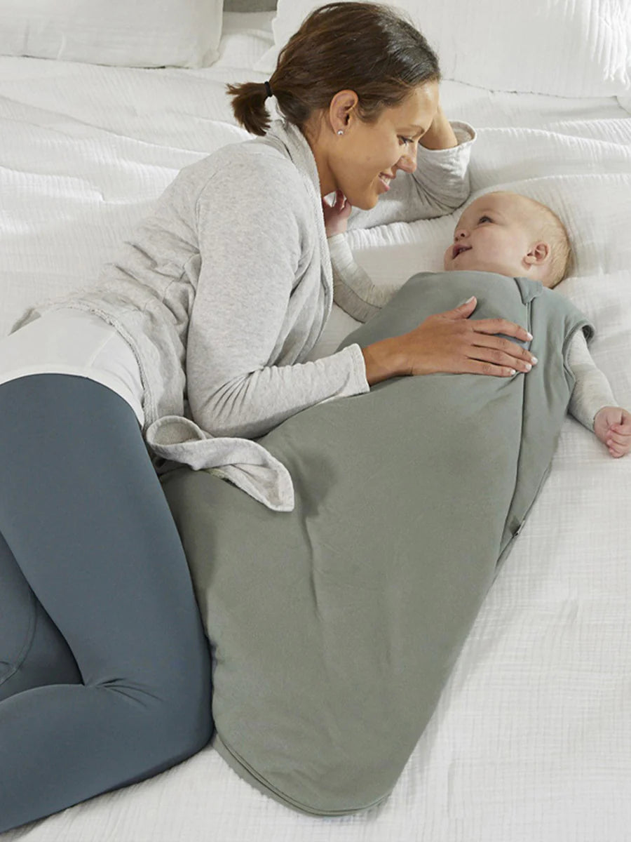 Gunamuna Sleep Bag - Sage Sleevless