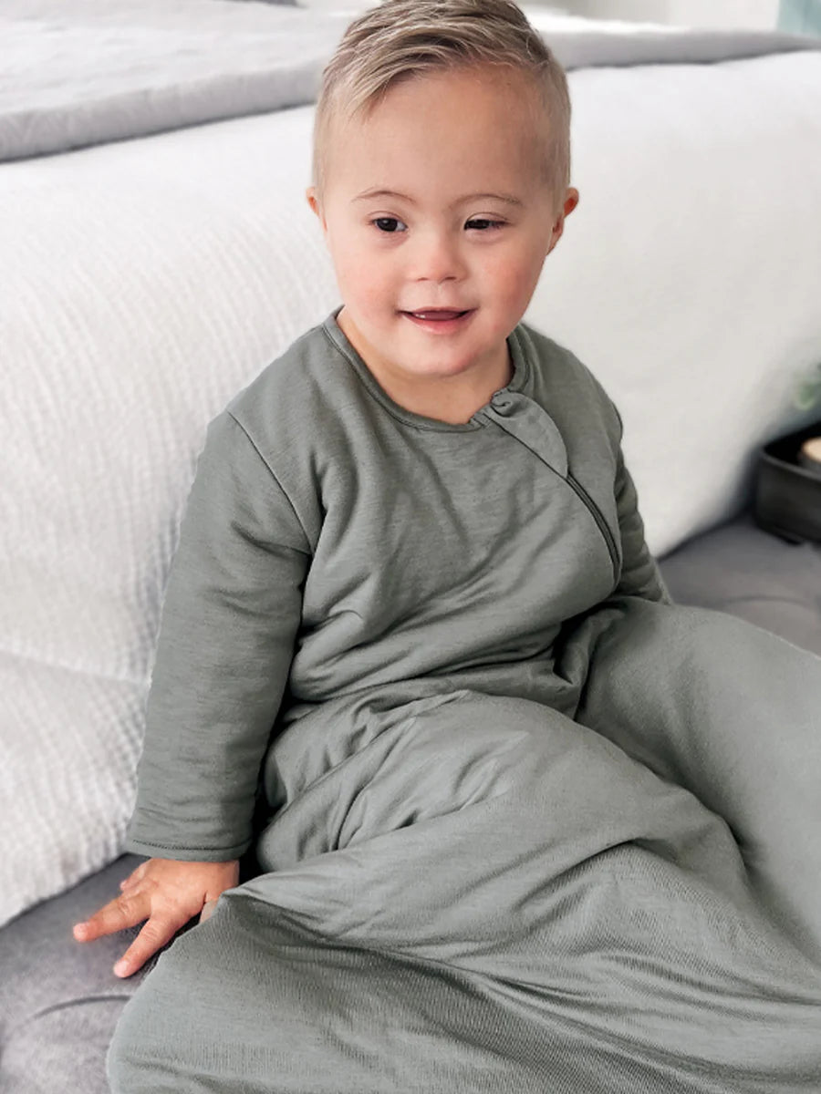 Gunamuna Sleep Bag - Sage Long Sleeve