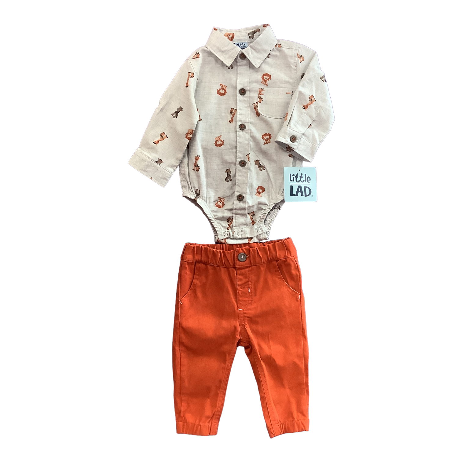 Little Lad. 3-6 Months. 2 Pc Outfit. NWT